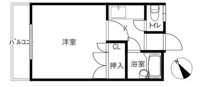 コーポマゼンダの間取り画像