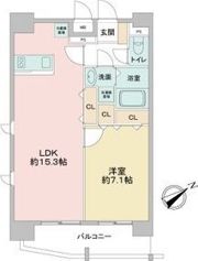 ベルファース川原通の間取り画像