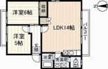 フレグランス長尾の間取り画像
