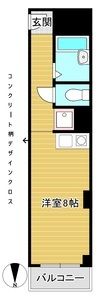 K-1ビルの間取り画像