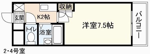 第3コーポ古屋の間取り画像