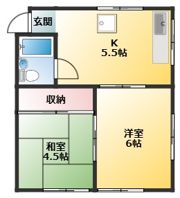 髙橋コーポの間取り画像