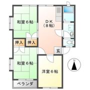 コーポ金子A棟の間取り画像