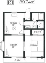 プラシドハイムの間取り画像
