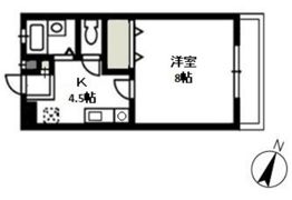 メープル湊 Aの間取り画像