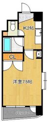 ニューサンリバー6番館の間取り画像