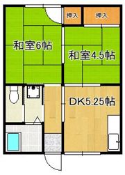 コーポ青葉の間取り画像