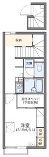 レオパレスさくらハイツの間取り画像