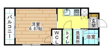 飛幡ブレインの間取り画像