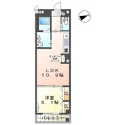 Aura横川の間取り画像