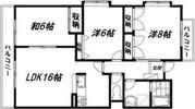 レリブ富塚の間取り画像