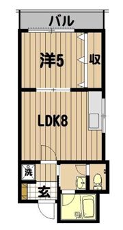ドミール加藤の間取り画像