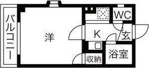 プレアール牧野の間取り画像