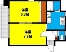 メゾンシャンティの間取り画像