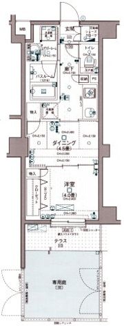 日神デュオステージ東向島の間取り画像
