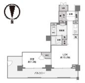 ザ・レジデンス芦屋スイートの間取り画像