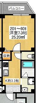 クレイン守口の間取り画像