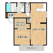 ヒルサイドテラスB棟の間取り画像