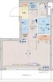 プロフ南大井の間取り画像