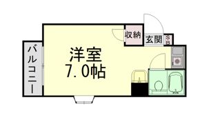 カルム西緑丘の間取り画像