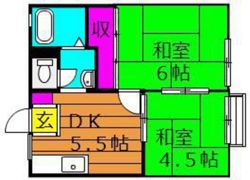 セントポーリアの間取り画像