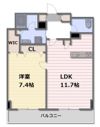 ブルーミングテラス東郷駅前の間取り画像