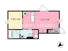 ELF立花の間取り画像