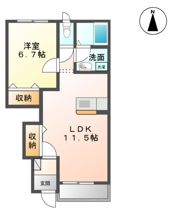 サニーハウスの間取り画像