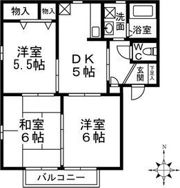 フォーブルリッチBの間取り画像