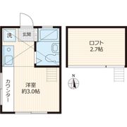 イーリスコート西横浜B棟の間取り画像