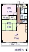 エクセレント今津の間取り画像