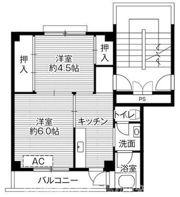 ビレッジハウス白鳥1号棟の間取り画像