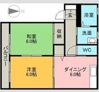 筑縄パークコートA棟の間取り画像