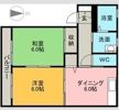 筑縄パークコートA棟の間取り画像