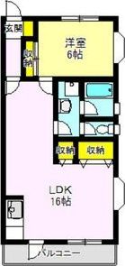 第二ミズキビルの間取り画像