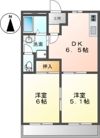 メゾンクレストールの間取り画像