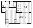 夏目マンションの間取り画像