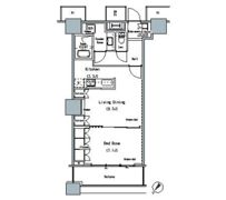 THE TOKYO TOWERS MIDTOWERの間取り画像
