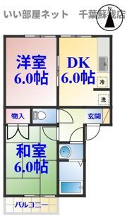 ベルレージュ鹿野の間取り画像
