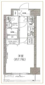 パレステュディオ渋谷本町の間取り画像