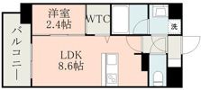 ラ・シック新町の間取り画像