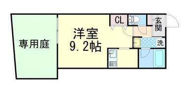 ウェルスクエア池田天神の間取り画像