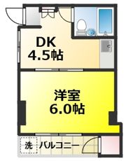ハイム大熊の間取り画像