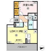 ピースフルの間取り画像