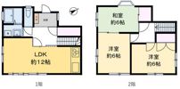 栗原借家の間取り画像
