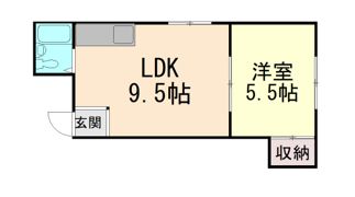 豊中ニューハイツの間取り画像