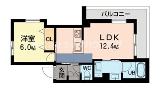 ユイロ中津の間取り画像