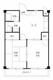 エムアールハイツの間取り画像