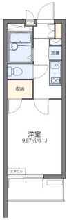 レオパレスパタータⅢの間取り画像