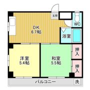 ニューパールハイツの間取り画像